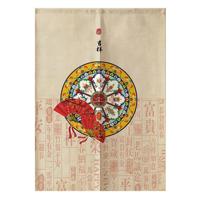 Noren Curtain Aki Osaka Street Market