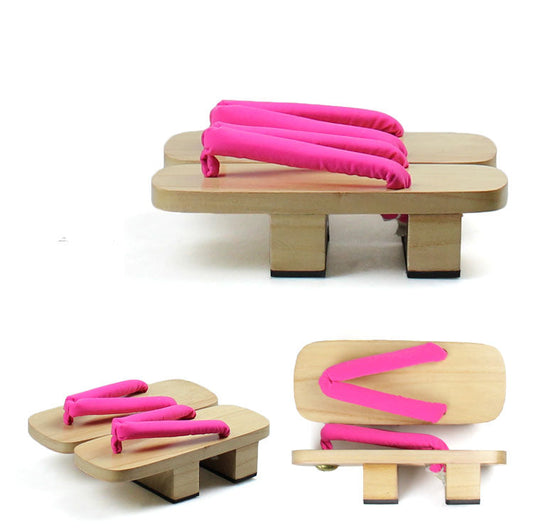 Japanese wooden geta sandals