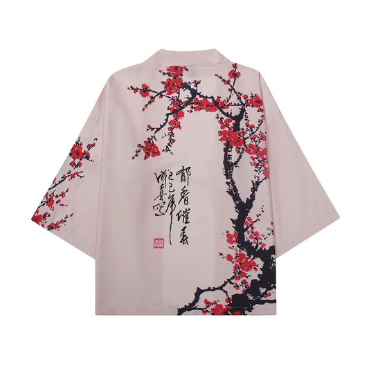 Woman Kimono Flowers