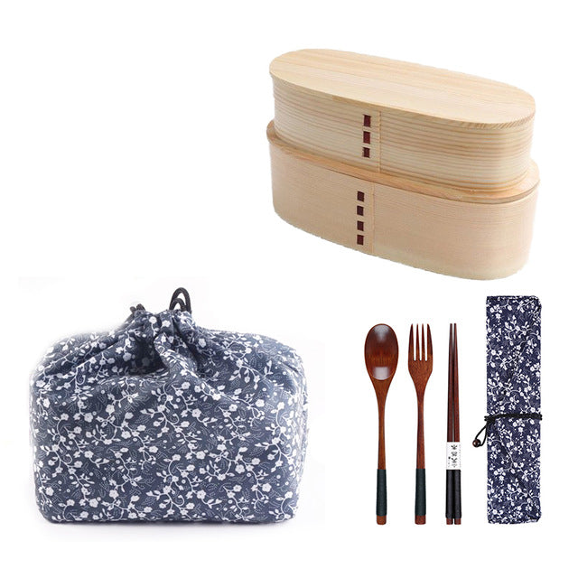 2 Bentos and Cutlery Set Nagai Osaka Street Market