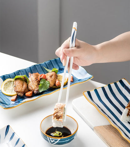 5 Pairs Chopsticks Set Koraiensis Osaka Street Market