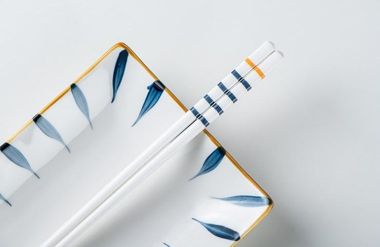 5 Pairs Chopsticks Set Koraiensis Osaka Street Market