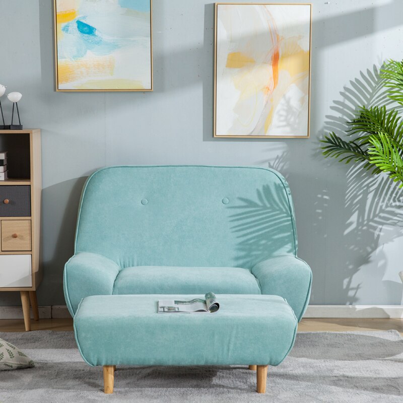 Armchair with Footrest Chimaki (5 Colors) Osaka Street Market