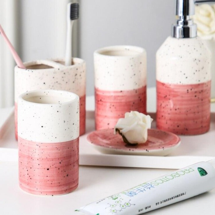 Bathroom Accessories Set Kawa Osaka Street Market