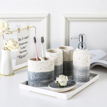 Bathroom Accessories Set Kawa Osaka Street Market