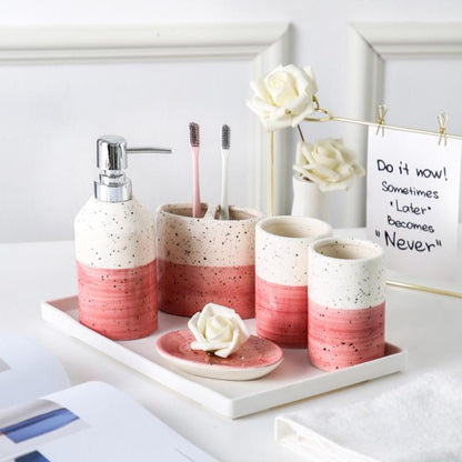 Bathroom Accessories Set Kawa Osaka Street Market