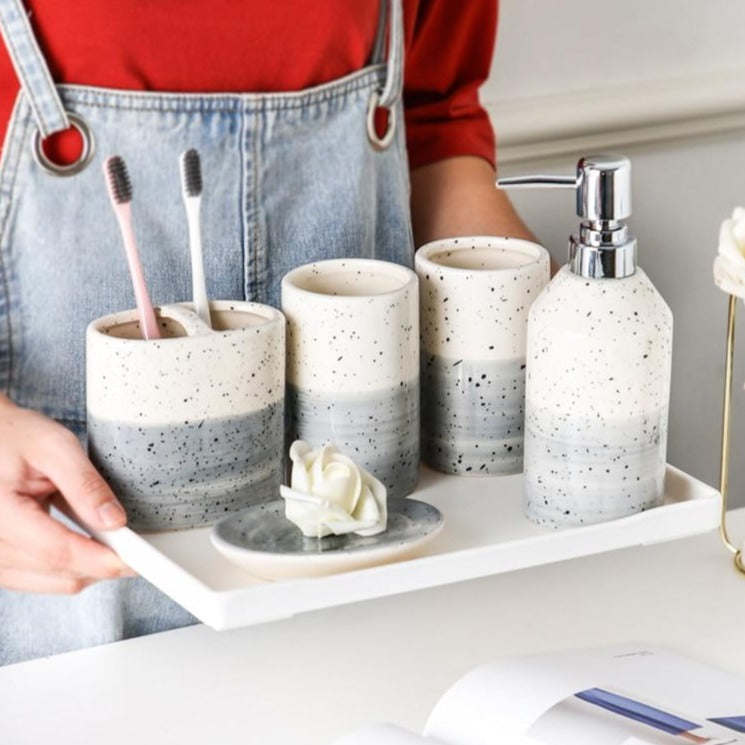 Bathroom Accessories Set Kawa Osaka Street Market