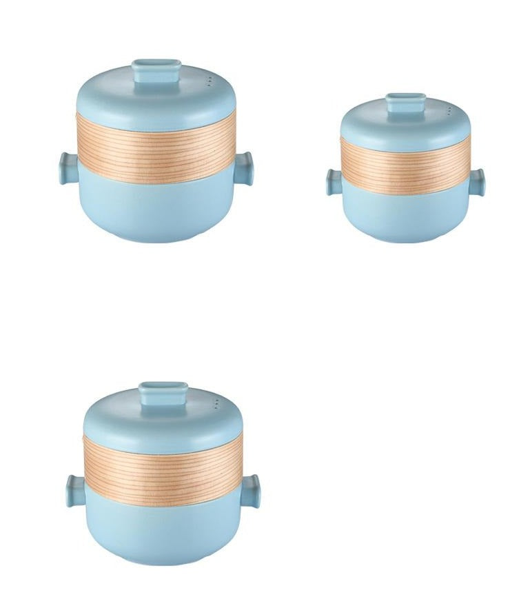 Casserole with Steamer Enryaku-ji (5 Colors and 3 Sizes) Osaka Street Market