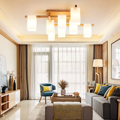 Ceiling Lamp Okkaigijidomae (4, 6 or 8 Heads and 3 Sizes) Osaka Street Market