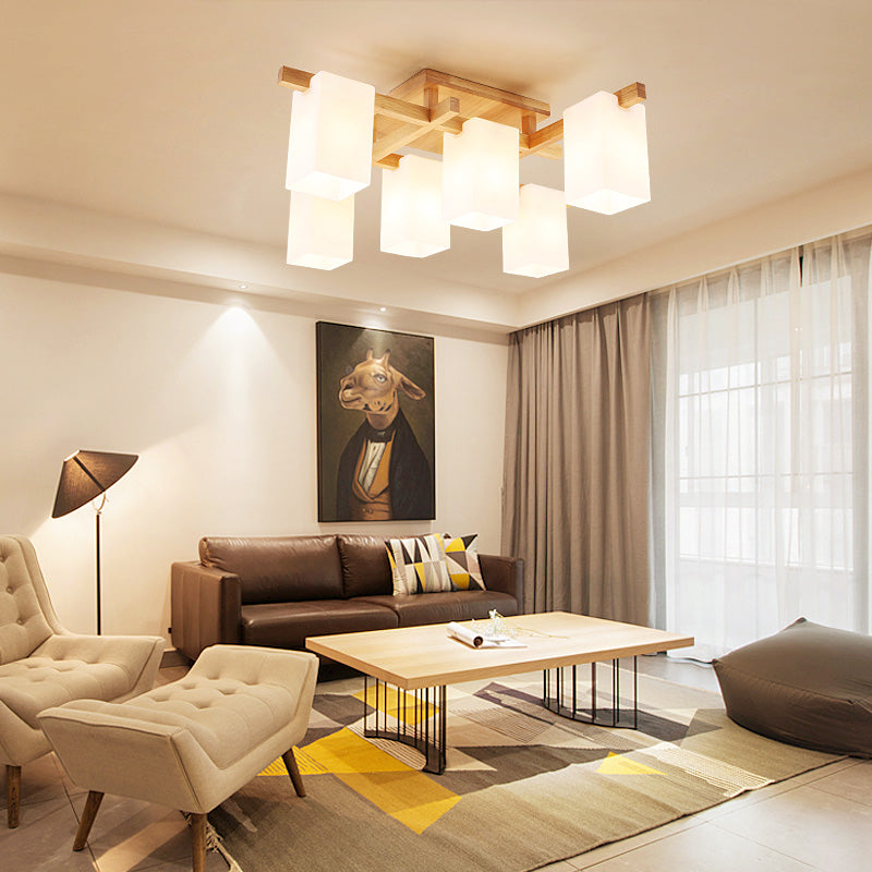 Ceiling Lamp Okkaigijidomae (4, 6 or 8 Heads and 3 Sizes) Osaka Street Market