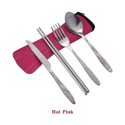 Chopsticks, Knife, Spoon and Fork Set Kimetsu (8 Colors) Osaka Street Market