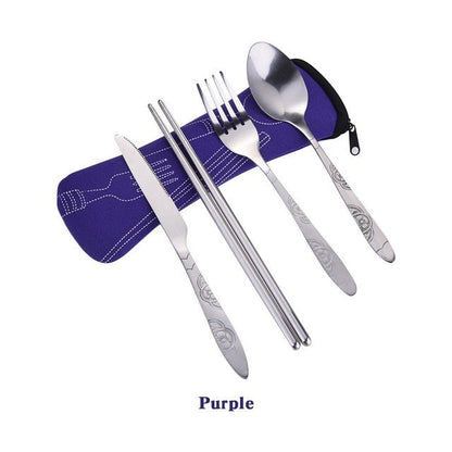 Chopsticks, Knife, Spoon and Fork Set Kimetsu (8 Colors) Osaka Street Market