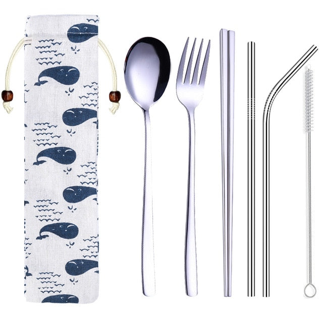 Chopsticks and Cutlery Set Ochiai (5 Colors) Osaka Street Market