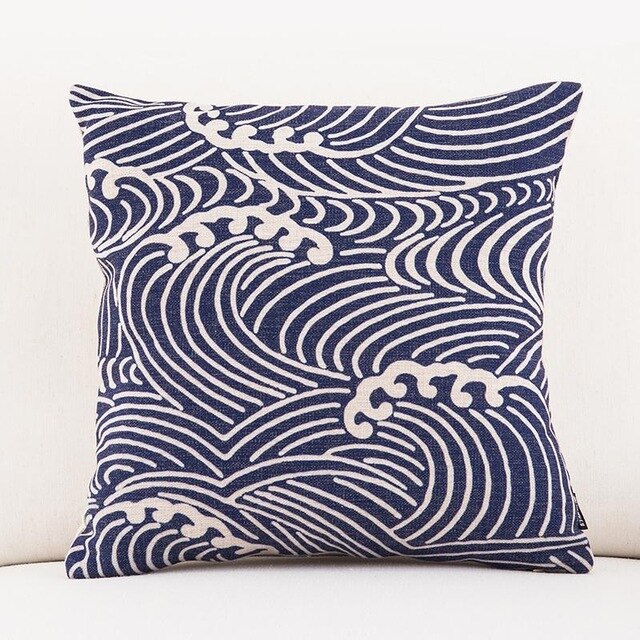 Cushion Kanmon (11 Colors) Osaka Street Market