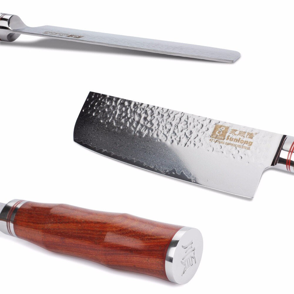 Damascus Nakiri Knife Aomori Osaka Street Market