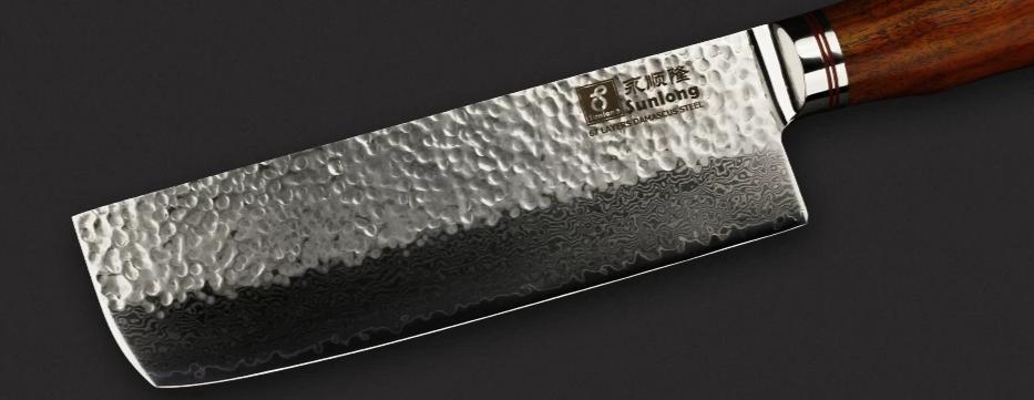 Damascus Nakiri Knife Aomori Osaka Street Market