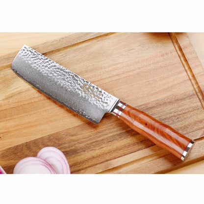 Damascus Nakiri Knife Aomori Osaka Street Market
