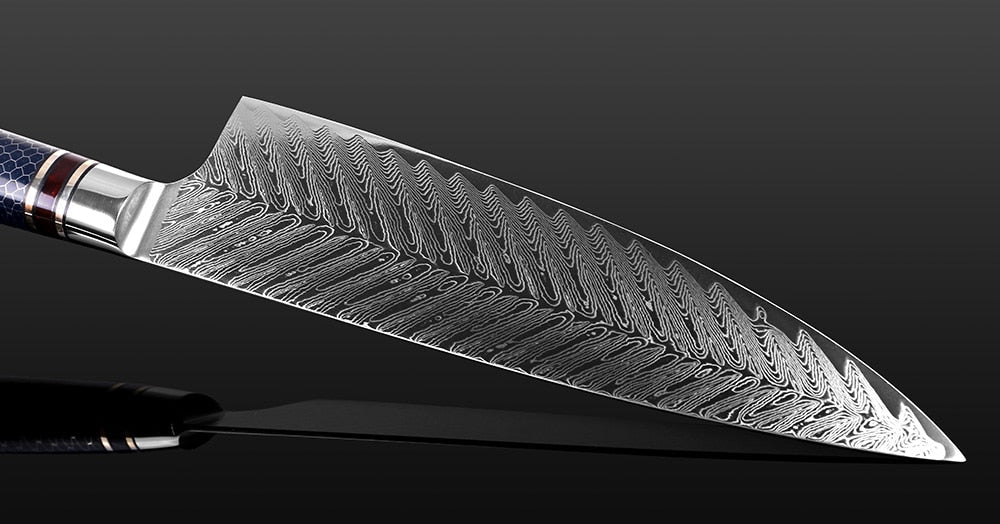 Damascus Steel Knife Morioka Osaka Street Market