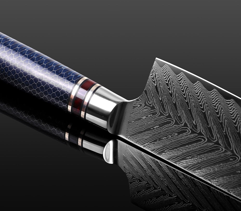 Damascus Steel Knife Morioka Osaka Street Market