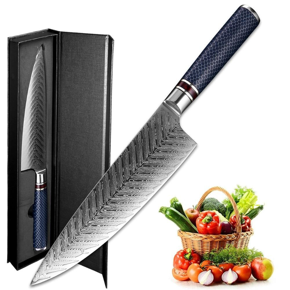 Damascus Steel Knife Morioka Osaka Street Market