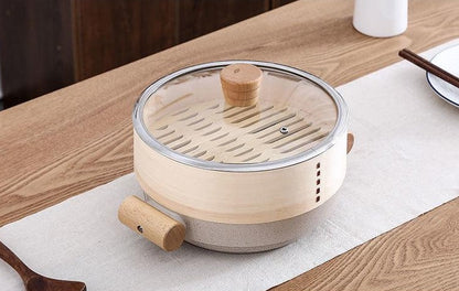 Donabe with Steamer Kōtoku-in (4 Sizes) Osaka Street Market