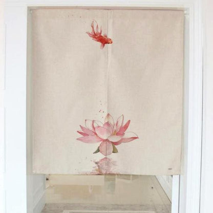 Door Curtain Maebashi (2 Sizes and 4 Ways to hang it) Osaka Street Market