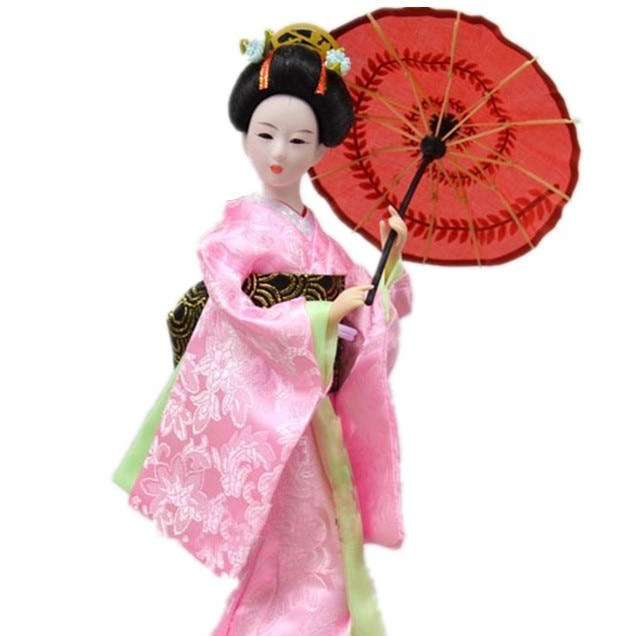 Geisha Doll Yei Osaka Street Market
