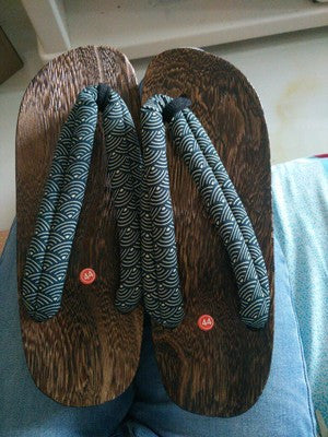 Geta Sandals Kanagawa (6 Sizes) Osaka Street Market