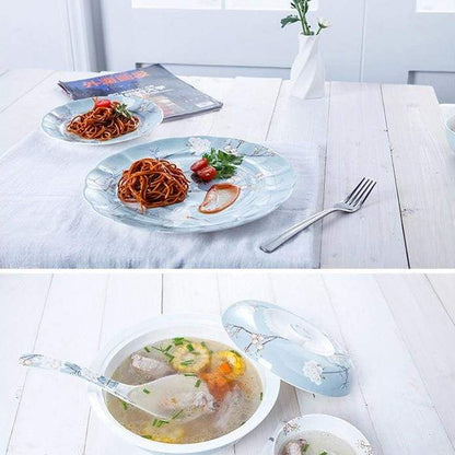 Large Flat Plate Sorato Osaka Street Market