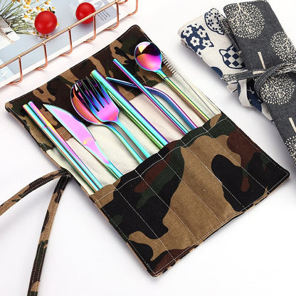 Luxury Chopsticks, Cutlery and Little Canes Set Moriarty (5 Colors) Osaka Street Market