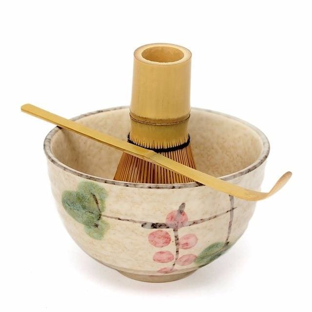 Matcha Tea Set Utsugi - Chasen - Japanese Tea - Osaka Street Market