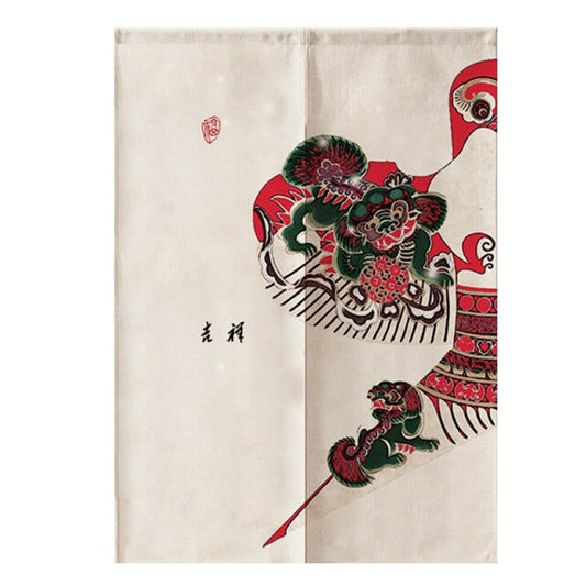 Noren Curtain Hayato Osaka Street Market