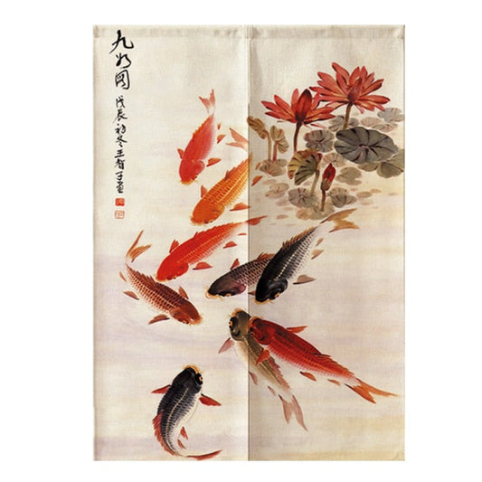 Noren Curtain Kane Osaka Street Market