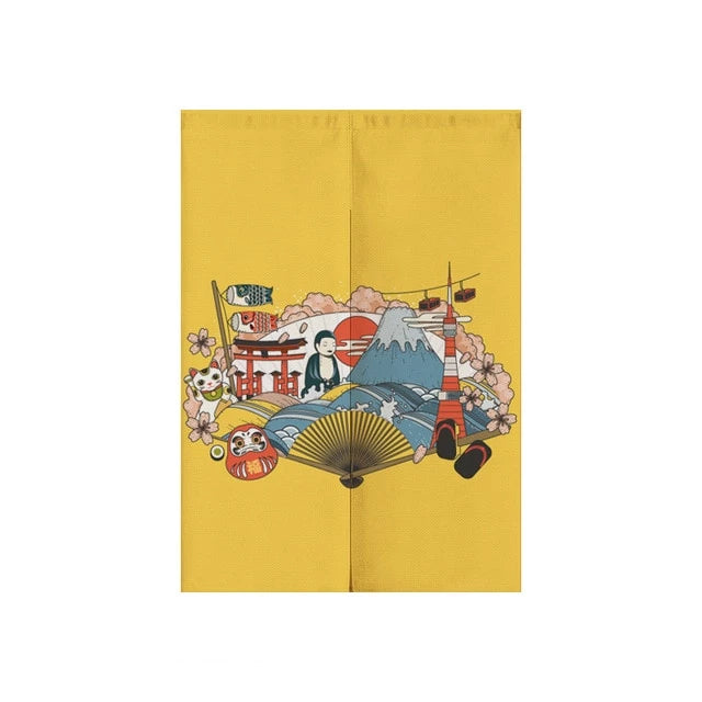 Noren Curtain Kodaira (2 Sizes) Osaka Street Market