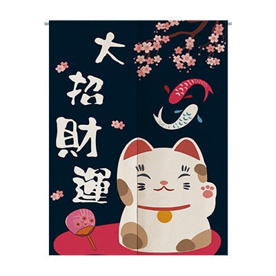 Noren Curtain Sango Osaka Street Market