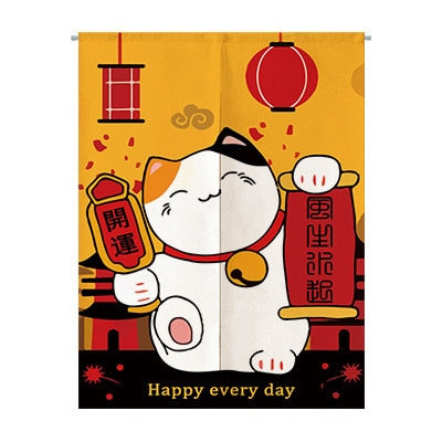 Noren Curtain Toshio Osaka Street Market