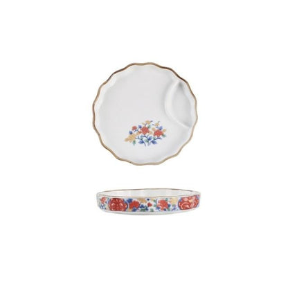 Plate with Sauce Bowl Nyū (4 Colors and 4 Sizes) Osaka Street Market