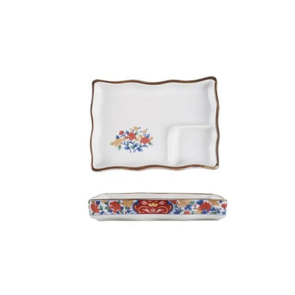 Plate with Sauce Bowl Nyū (4 Colors and 4 Sizes) Osaka Street Market