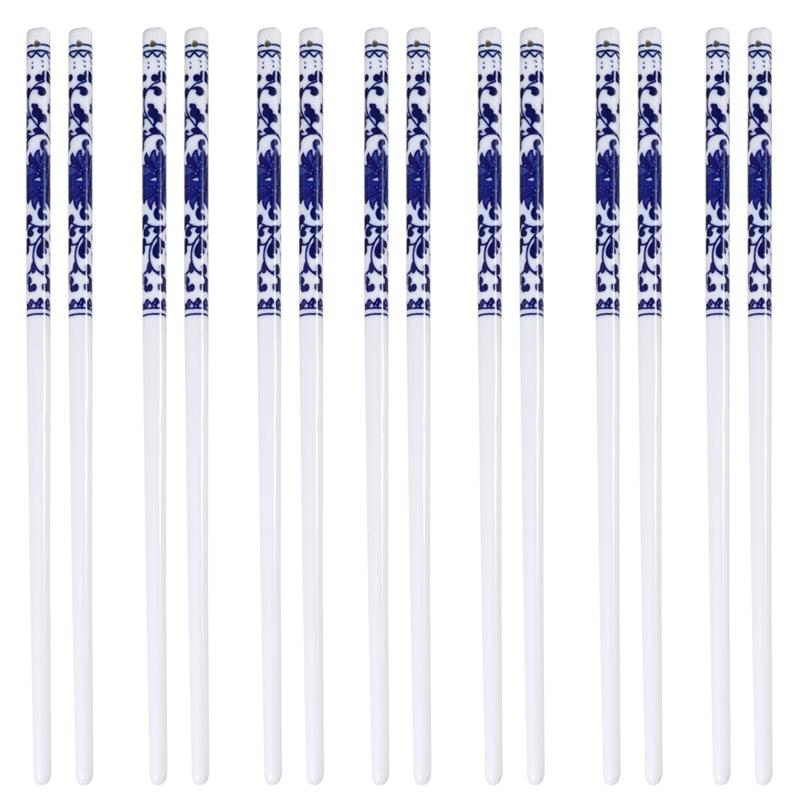 Porcelain Chopsticks Fuji Hakone Izu (10 Pairs) Osaka Street Market