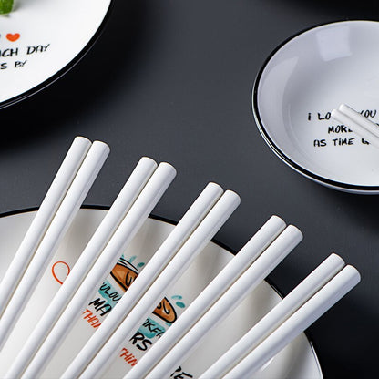 Porcelain Chopsticks Nikko Osaka Street Market