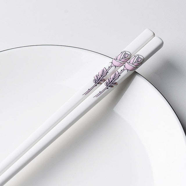 Porcelain Chopsticks Shiretoko (14 Models 10 Pairs) Osaka Street Market