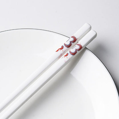 Porcelain Chopsticks Shiretoko (14 Models 10 Pairs) Osaka Street Market