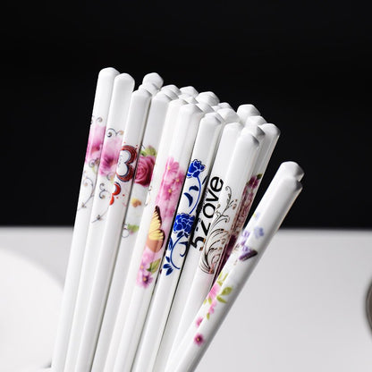 Porcelain Chopsticks Shiretoko (14 Models 10 Pairs) Osaka Street Market
