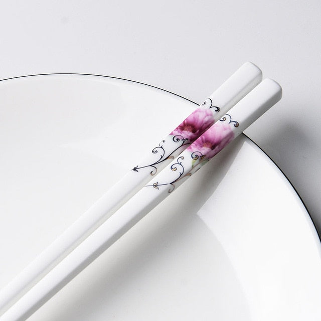 Porcelain Chopsticks Shiretoko (14 Models 10 Pairs) Osaka Street Market