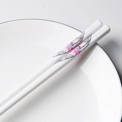 Porcelain Chopsticks Shiretoko (14 Models 10 Pairs) Osaka Street Market