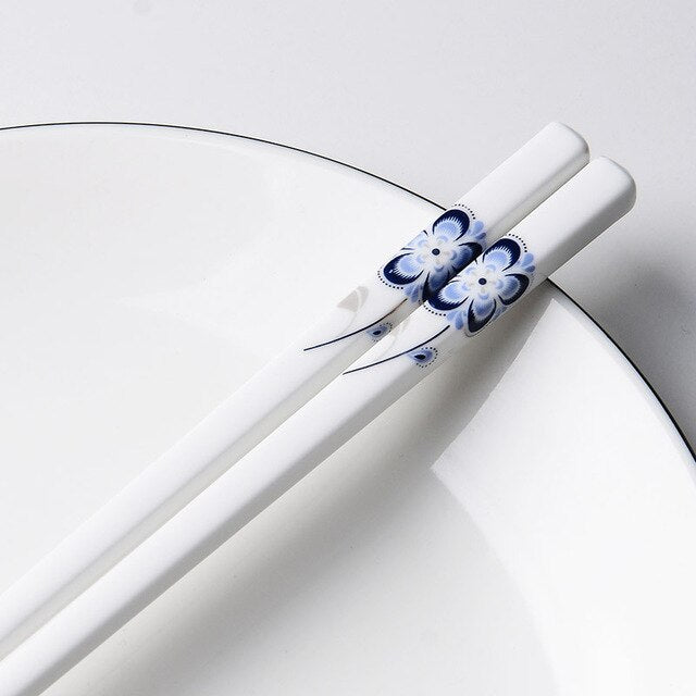 Porcelain Chopsticks Shiretoko (14 Models 10 Pairs) Osaka Street Market