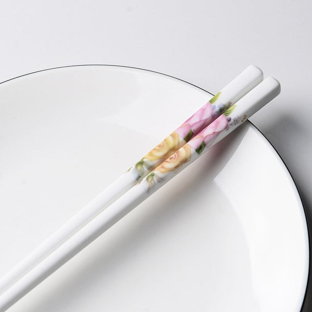 Porcelain Chopsticks Shiretoko (14 Models 10 Pairs) Osaka Street Market
