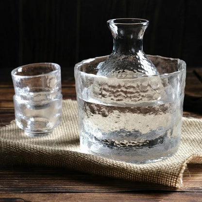 Sake Bottle, Cup or Warmer/Cooler Azumabashi (2 Colors) Osaka Street Market