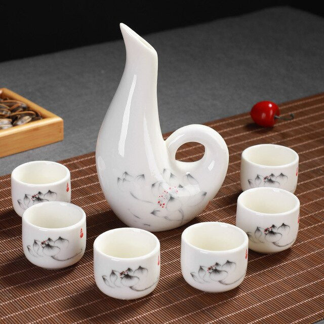 Sake Set Aokigahara (5 Colors) Osaka Street Market