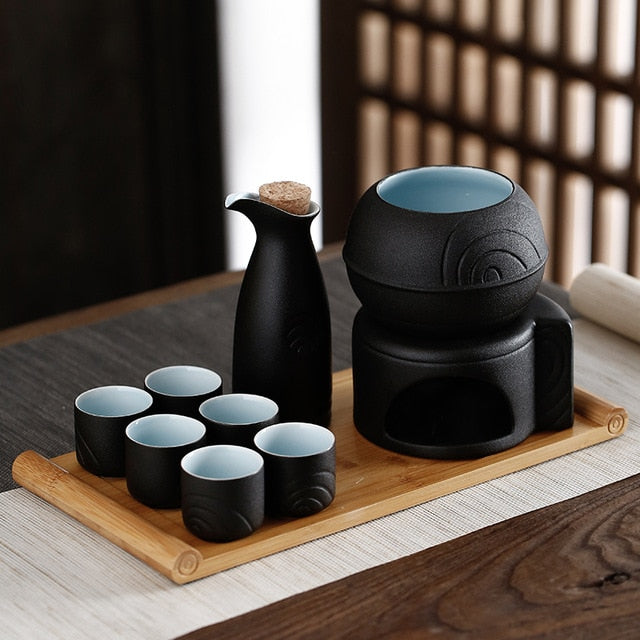 Sake Set Ishikari (2 Colors) Osaka Street Market